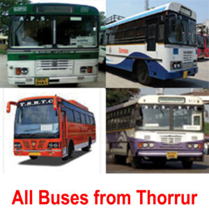 All Buses Timings from Thorrur